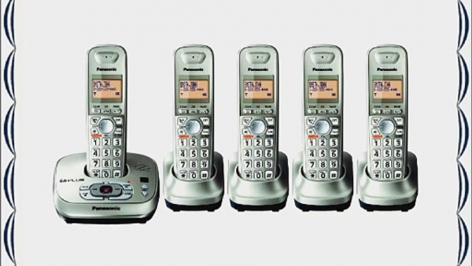 Panasonic KX-TG4025N DECT 6.0 PLUS Expandable Digital Cordless Phone with Answering System