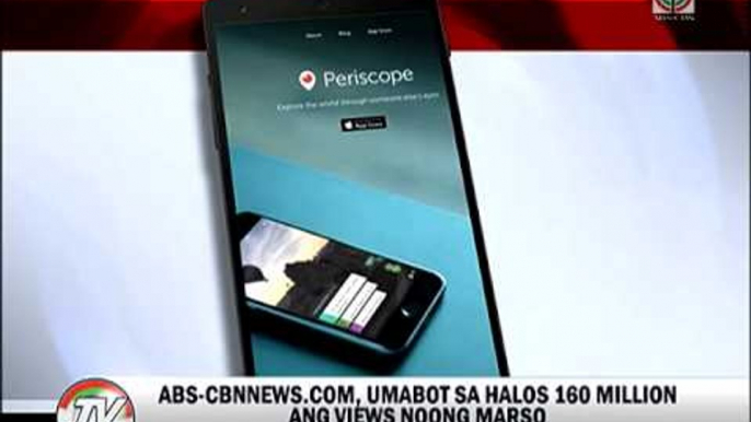 ABS-CBN newscasts, mapapanood online