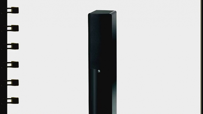 Boston Acoustics A 250 Dual 5.25-Inch Woofer Two-Way Floor Standing Speaker (Gloss Black)