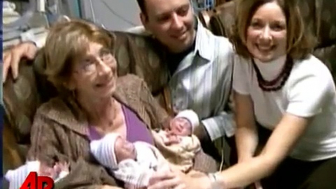 Grandmother Gives Birth to Granddaughters