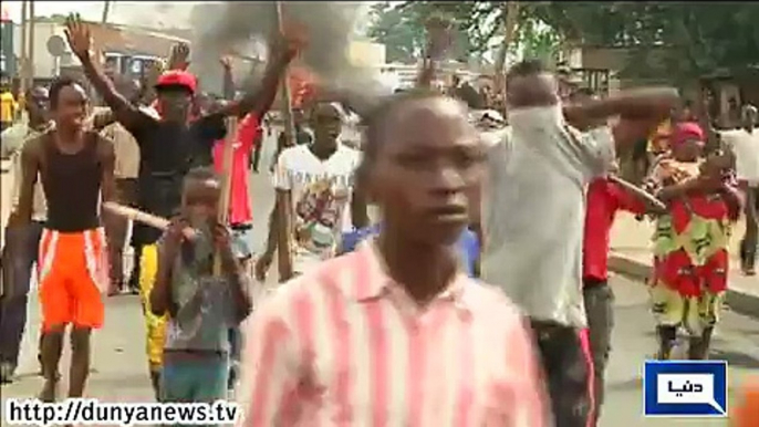 Dunya News - Burundi: Protests against Burundi president's election plan paused