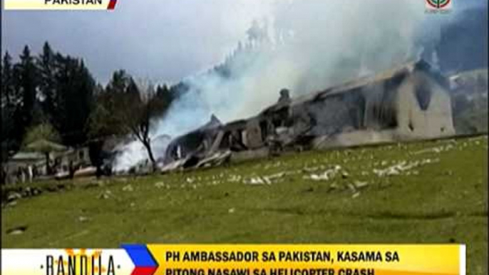 Filipino ambassador, 6 others killed in Pakistan chopper crash