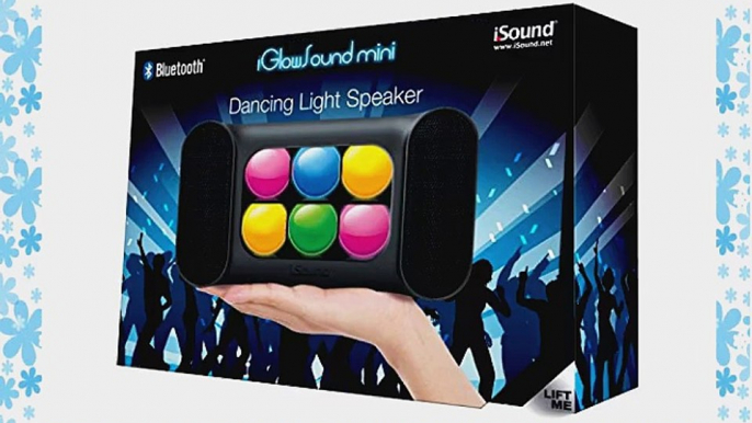 iSound ISOUND-5379 Mini Dancing Lights Bluetooth Speaker (Black)