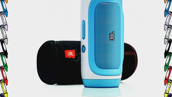 JBL Charge Portable Wireless Bluetooth Speaker (Blue)