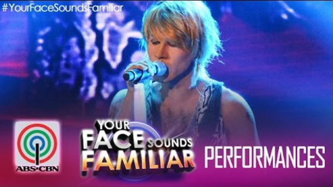 Your Face Sounds Familiar: Tutti Caringal as Jon Bon Jovi - "Bed Of Roses"