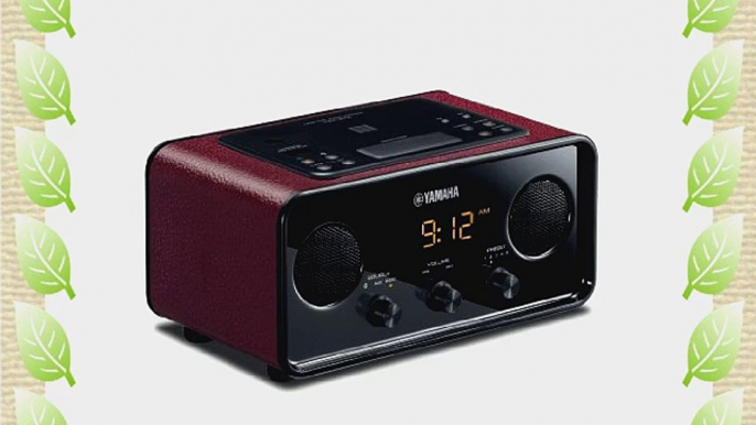 Yamaha TSX-B72DR Desktop Audio System (Dark Red)