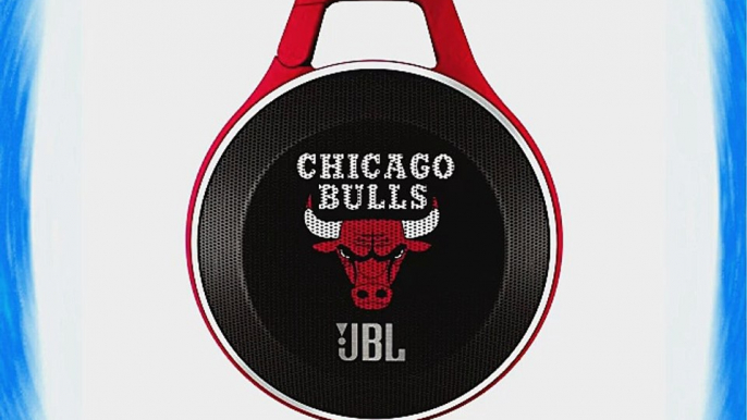 JBL Clip NBA Edition Portable Bluetooth Speaker with Integrated Carabiner (Chicago Bulls)