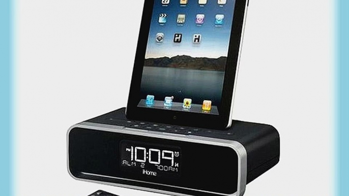 iHome iD91BZC 30-Pin Clock Radio Speaker Dock (Discontinued by Manufacturer)