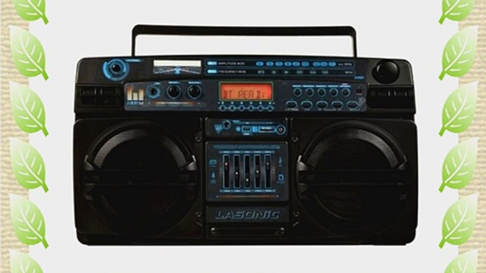 Lasonic i-931BT Portable Ghetto Blaster Boom Box Stereo with Built-In Bluetooth