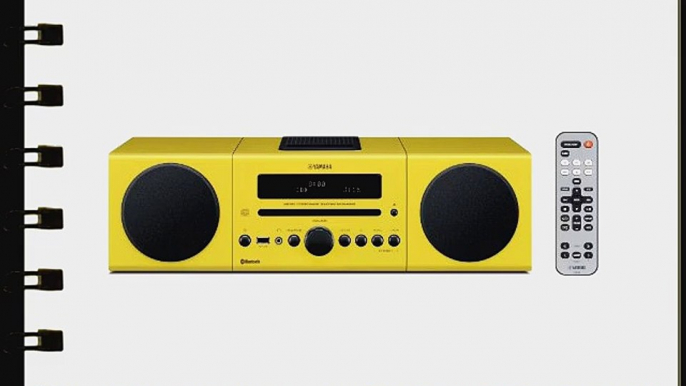 Yamaha MCR-B142YL Desktop Audio Bluetooth System (Yellow)