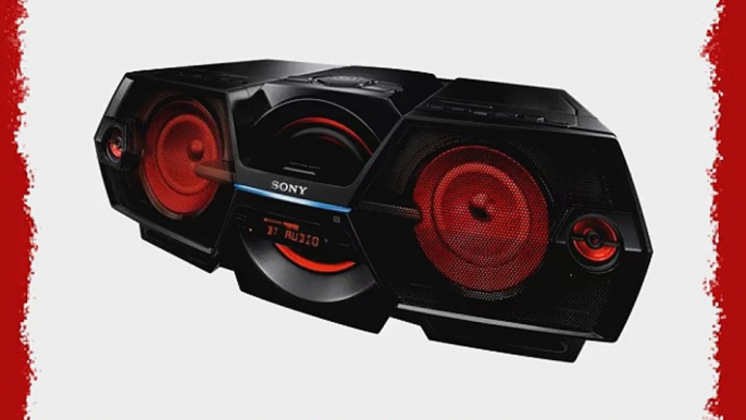 Sony Portable Mega Bass Cd Stereo Boombox Sound System With Bluetooth