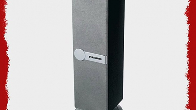 Sylvania SP269-Silver Bluetooth Floor Standing Tower Speaker