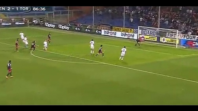 Andrea Bertolacci 3-1 goal | Genoa CFC ( 5-1 ) Torino FC | Serie A - 11.05.2015