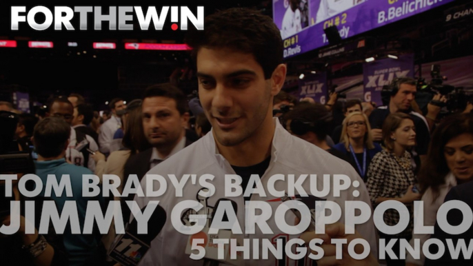 5 things to know about Tom Brady's backup: Jimmy Garoppolo