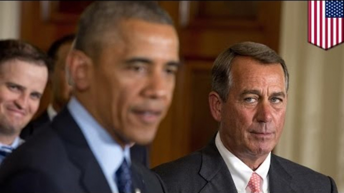 Obama vs Boehner: House of Representatives sues Obama over Obamacare