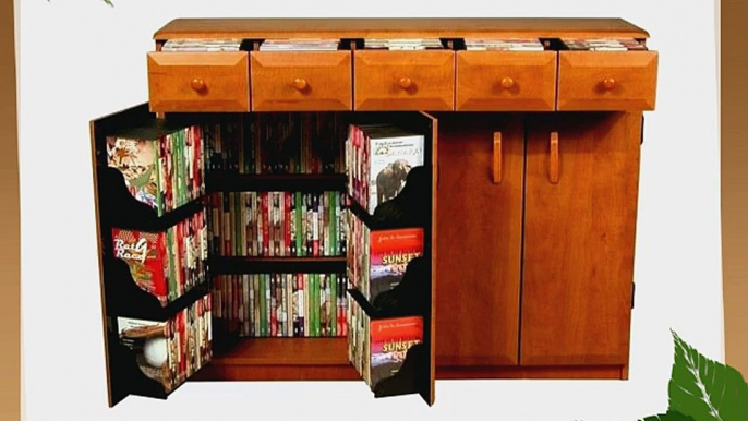 Venture Horizon Media Cabinet W/Drawers -Cherry