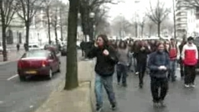 Manifestation à Chambéry