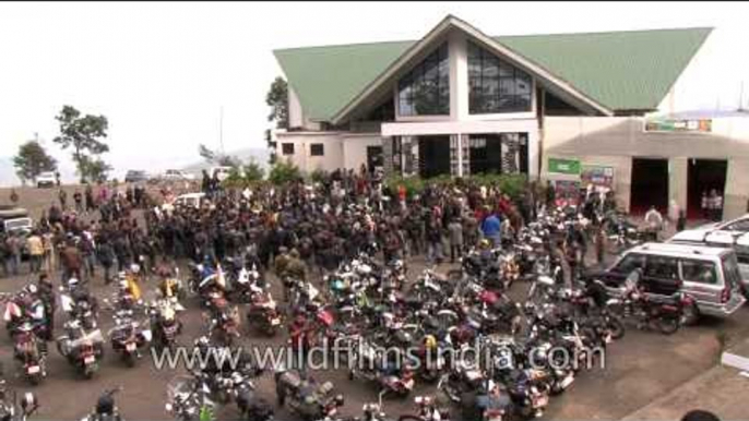 300 Royal Enfield Bullets: Listen to the thundering engines roar, NERM 2012