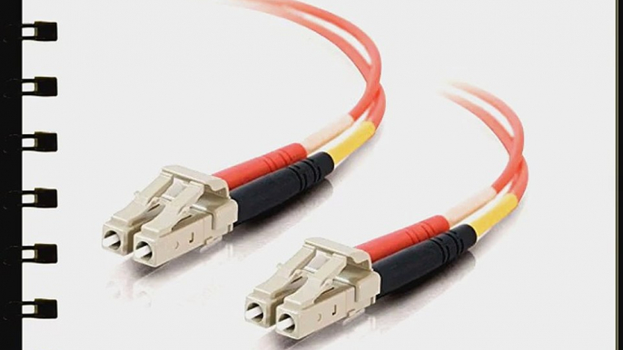 C2G / Cables to Go 33111 LC-LC  62.5/125 OM1 Duplex Multimode PVC Fiber Optic Cable Orange