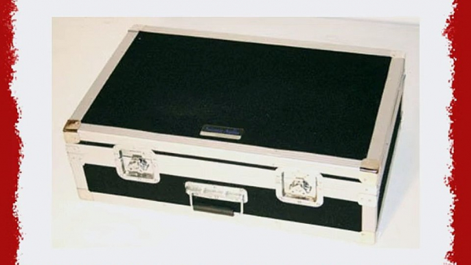 Seismic Audio - Pedal Board Case ATA 34 Storage Rack