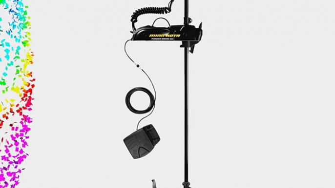 Minn Kota Powerdrive  V2 55 Universal Sonar 2 Freshwater Bow-Mount Trolling Motor with Foot