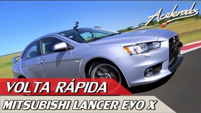 MITSUBISHI LANCER EVO X - VOLTA RÁPIDA #2 COM RUBENS BARRICHELLO | ACELERADOS