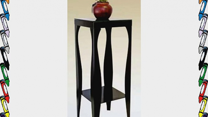 Phone / Plant Stand in Black Finish ADS6082-bk