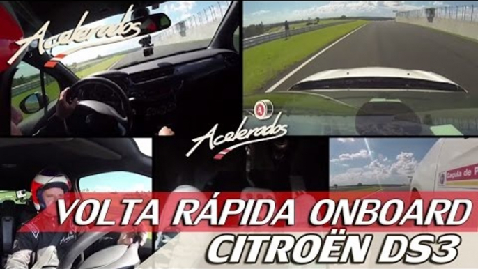 CITROËN DS3 - VOLTA RÁPIDA ONBOARD #26 COM RUBENS BARRICHELLO | ACELERADOS