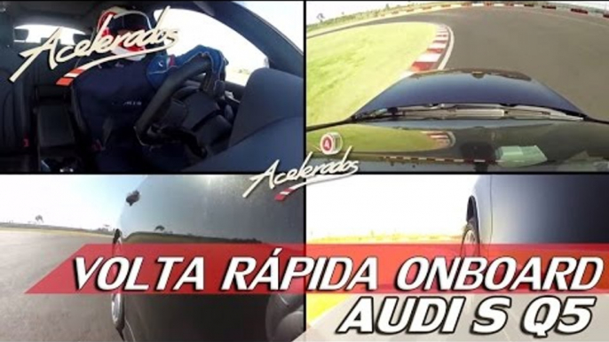 AUDI S Q5 - VOLTA RÁPIDA ONBOARD #25 COM RUBENS BARRICHELLO | ACELERADOS