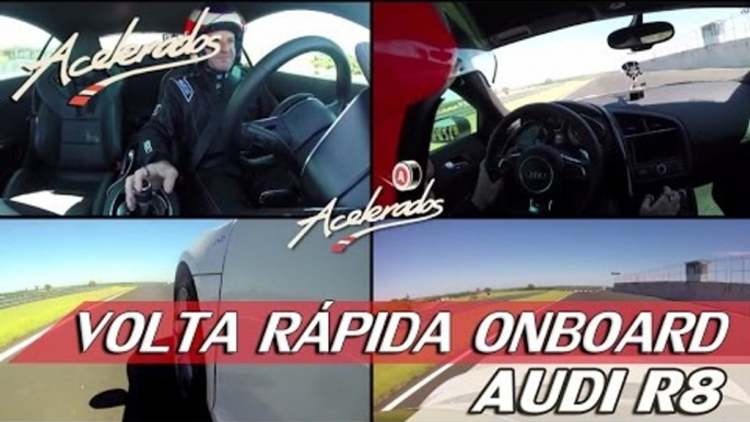 AUDI R8 - VOLTA RÁPIDA ONBOARD #29 COM RUBENS BARRICHELLO | ACELERADOS