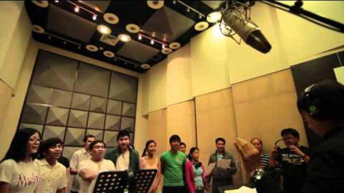 ABS-CBN Christmas Station ID 2010 Recording Sessions