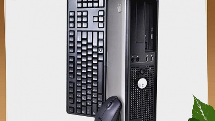 Dell Optiplex 760 Slim Desktop with Intel Core2Duo@2.80GHz 2GB RAM 80GB HD and licensed Windows