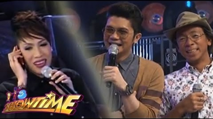 Vice Ganda welcomes Vhong Navarro via long distance phone call