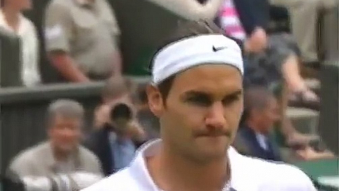 Roger Federer v Andy Roddick Wimbledon 2004 Final