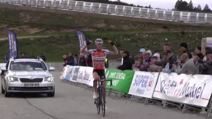 La victoire de Jérémy Maison (CC Etupes) au Plateau de Beille (Ronde de l'Isard 2015)