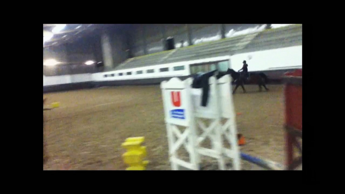 Poney ♠ 31/01/13 - Cours Compèt' (Obstacles)