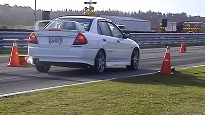 evo smokes v8 drag car