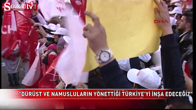 ''Dürüst ve namusluların yönettiği Türkiye'yi inşa edeceğiz''