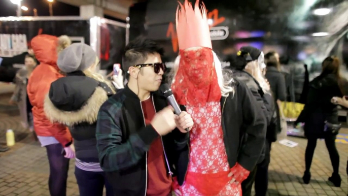 Chinese Guy INTERVIEWS Lady Gaga Fans