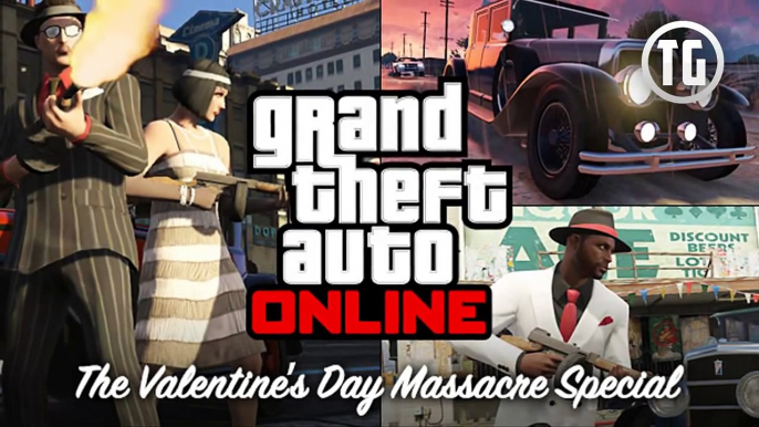 GTA 5 Online - Valentine's Day Massacre Special DLC! New Weapon, Vehicle, Clothes & Jobs! (GTA V)