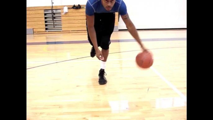 Dre Baldwin: Ball Handling - One-Foot Balance Windshield Wiper Drill | NBA Dribbling Workouts