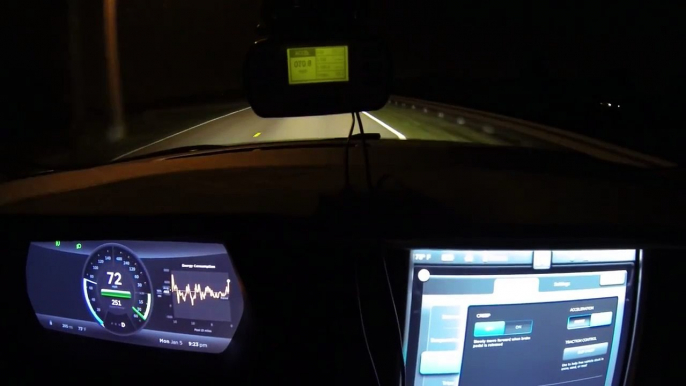 Tesla Model S P85D Insane vs Sport Mode Testing 0-60 MPH in 3.17 Seconds