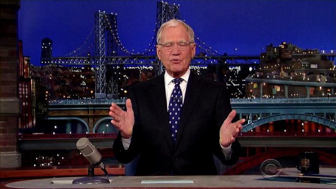 Les encouragements de David Letterman à Stephen Colbert