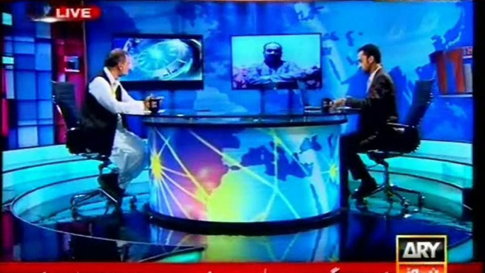 ARY News 11th Hour Waseem Badami with MQM Khawaja Izhar-ul-Hassan (20 May 2015)