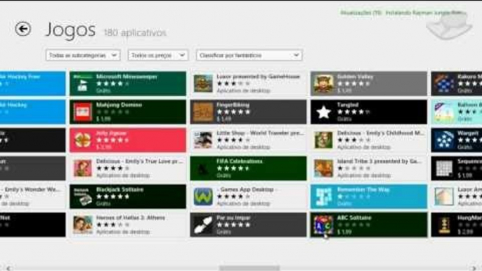 Windows 8: como mudar a região e o idioma da Loja para baixar mais apps - Baixaki