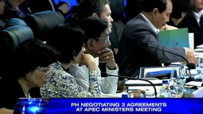 PH negotiating 3 trade agreements at APEC meeting