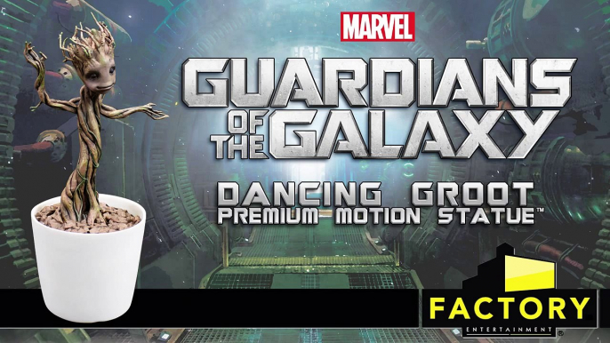 Factory Entertainment - Guardians of the Galaxy Dancing Groot Premium Motion Statue