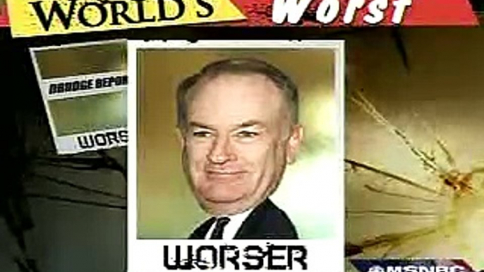 On Countdown with Keith Olbermann - **THE WORST PERSON IN THE WORLD** - 5/15/09