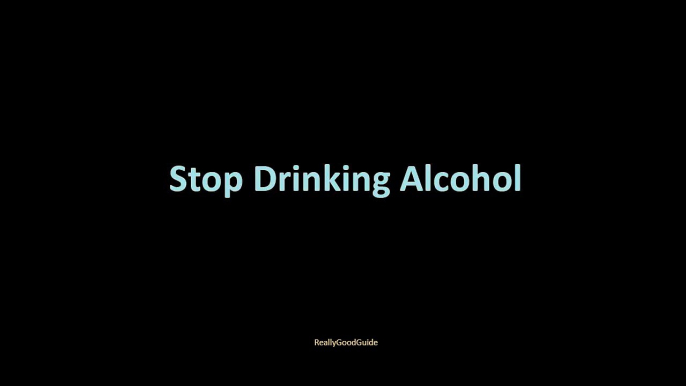 Stop Drinking Alcohol | How to Stop Drinking Alcohol