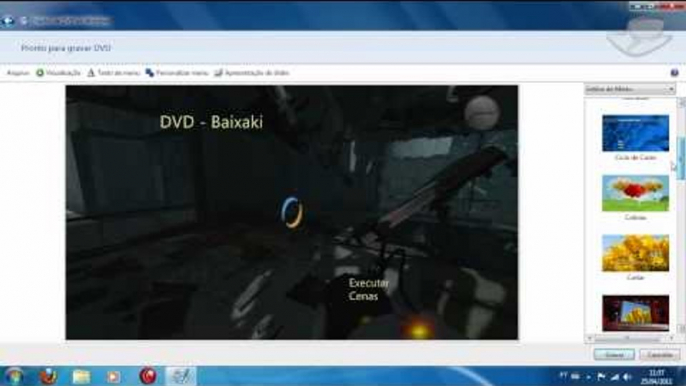 Dicas do Windows 7 - Como criar DVDs com menus - Baixaki